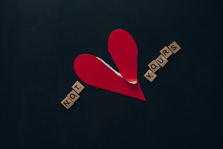 she left