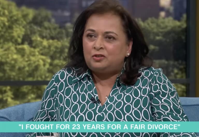sued her ex